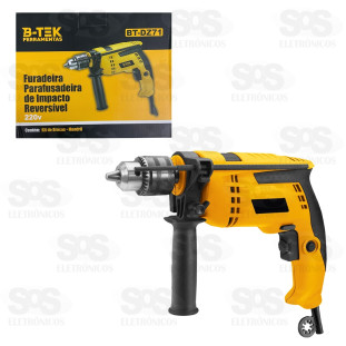 Furadeira e Parafusadeira Profissional 1000W B-Tek BT-DZ71