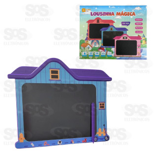 Lousa Mágica Infantil Casinha KK-1055