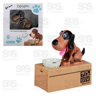 Cofre Cachorrinho Come Moedas MTC-101