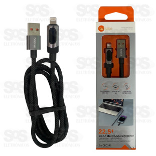 Cabo de Dados Turbo 22.5W Lightning 120CM Basike CBO399