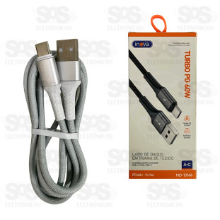 Cabo De Dados Rápido Type C 1 Metro Inova MD-13166
