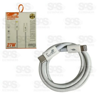 Cabo Type C Para Iphone 27W Eletromex EL-3122-PD