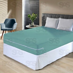 Capa De Colchão Com Zíper Queen 3313