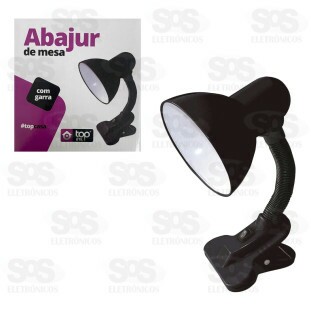 Luminária Abajur de Mesa Com Garra TOP0642