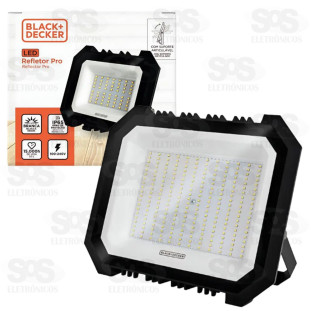 Refletor Pro Holofote LED Branco 200W IP65 BDR2-0200-01