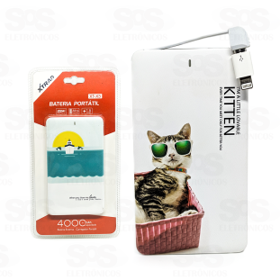 Carga Extra Ultra Fino 4000 mAh Xtrad xt-x3