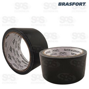 Fita Multiuso Preta 48mm x 5 Metros Brasfort 7646