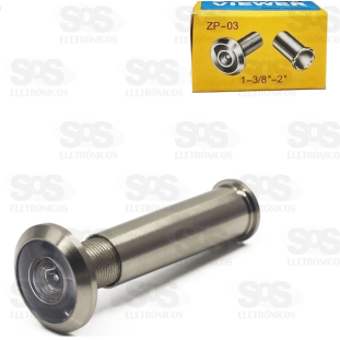 Visor Para Porta Cromado DE 35-50mm YA-1689