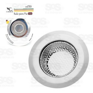 Ralo Para Pia 7CM Aço Inox Caerus CRS-9035/2846