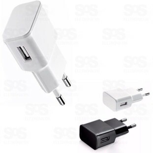 Carregador Fonte Universal Com 1 Saída USB 5V 2A EK-8680
