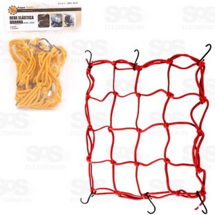 Elástico Rede Aranha 40x40cm Unitário Troya Auto Try-0036