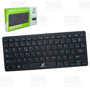 Mini Teclado Slim USB X-Cell XC-TEC-02