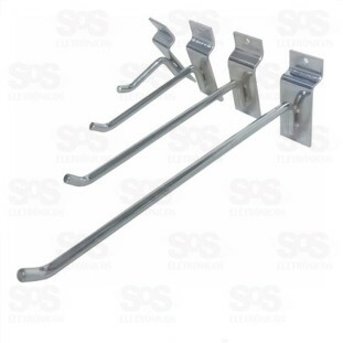 Gancho Metálico Para Painel Canaletado 0.5mmx15cm Barcelona BAR-22401-0