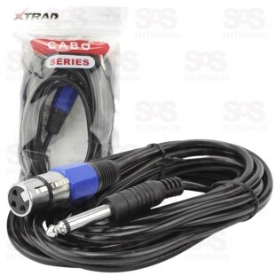 Cabo P10 x Canon 4,50 Metros Xtrad XT-5326