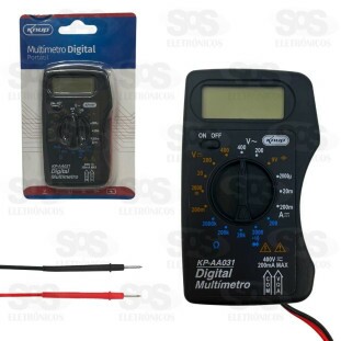 Multímetro Digital Portátil Knup KP-AA031