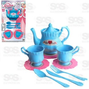 Kit Chá Da Princesa Com 9 Peças 748