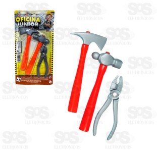 Conjunto Oficina Junior 3 Peças Pica Pau 324