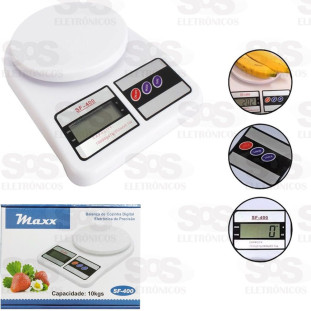 Balança De Cozinha Capacidade Até 10Kg Maxx SF-400