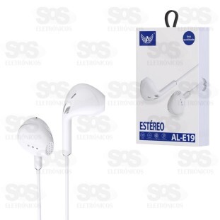 Fone Com Microfone Estéreo Altomex AL-E19