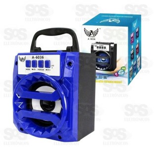 Caixa de Som 6W Portátil Altomex A-6036