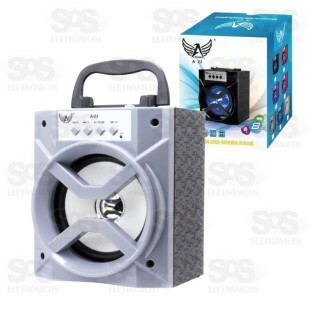 Caixa De Som 8W Com Suporte Altomex A-23