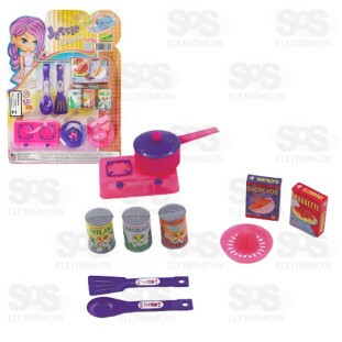 Kit Cozinha Feliz 10 Peças Jessie Pica Pau 609