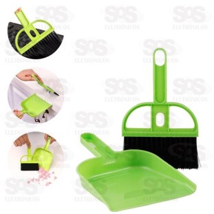 Kit De Limpeza Pá e Mini Vassoura Caerus CRS-1125/1225
