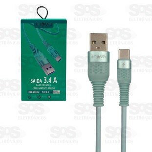 Cabo De Dados Rápido 3.4A Type C 1 Metro Inova CBO-20005