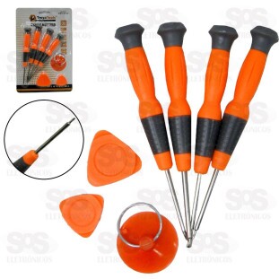 Kit Chaves De Precisão 7 Peças TroyaTools TRY-CC02