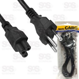 Cabo De Força Tripolar Para Notebook 1,50m B-Max 8685
