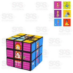 Cubo Mágico Princesas Plastico 5,5cm Toy King 5269