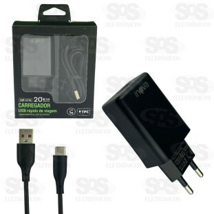 Carregador 20W Com Cabo Type C Inova CAR-2176D