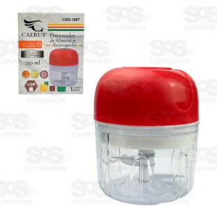 Mini Processador de Alimentos Elétrico 250ML Caerus CRS-1987