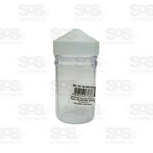 Paliteiro De Mesa Plástico Transparente Ercaplast 628