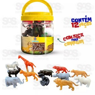 Miniaturas Bicho No Pote Modelos Sortidos Polibrinq 2319