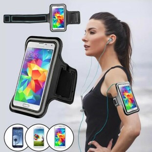 Braçadeira Sport Neoprene Para Celular Até 5.5 Cores Variadas