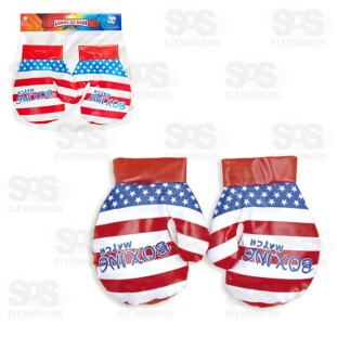 Luva Infantil Boxe Estampada Com Espuma Pica Pau PI4025