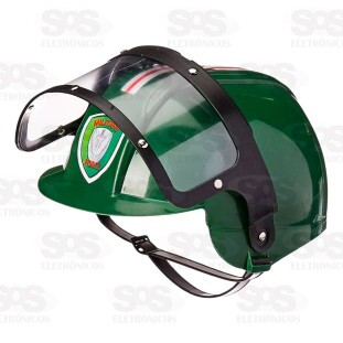 Capacete Militar Com Viseira Móvel Pica Pau 516
