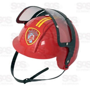 Capacete Bombeiro Com Viseira Móvel Pica Pau 515