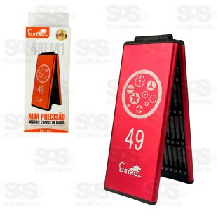 Kit de Ferramentas Precisão 49 Peças Eletromex EL-1715