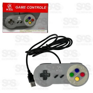 Controle USB Super Nintendo Computador KTS-USB2D