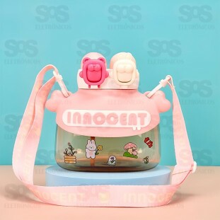 Garrafa Infantil Bico Duplo Personalizável 1200ML Eletromex EL-2013