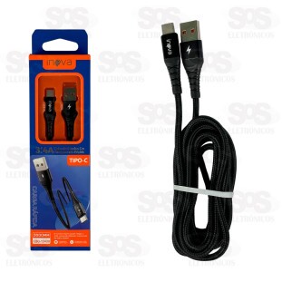 Cabo De Nylon Type C 3.4A 2 Metros Inova CBO-12439