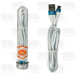 Cabo De Dados Micro V8 Tubo 1 Metro Altomex AL-2309-V8