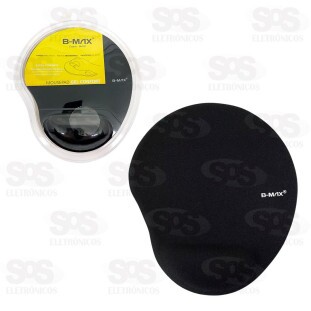 Mouse Pad Com Apoio Para Pulso Gel Confort B-Max BM-751