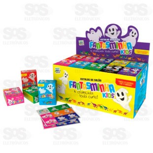 Estalos De Salão 50 Caixinhas Com 15 Unidades Fantasminha Kids