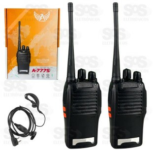 Kit Walk Talk 2 Rádios Comunicador Completo Altomex A-777S
