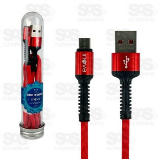 Cabo De Dados Micro USB V8 Tubo 1 Metro Inova CBO-5956