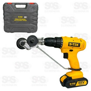 Parafusadeira Elétrica Com Cortador De Chapa 48V B-Tek BT-DZ41