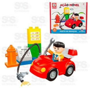 Brinquedos De Montar Ação Móvel Modelos Variadas Polibrinq BM012